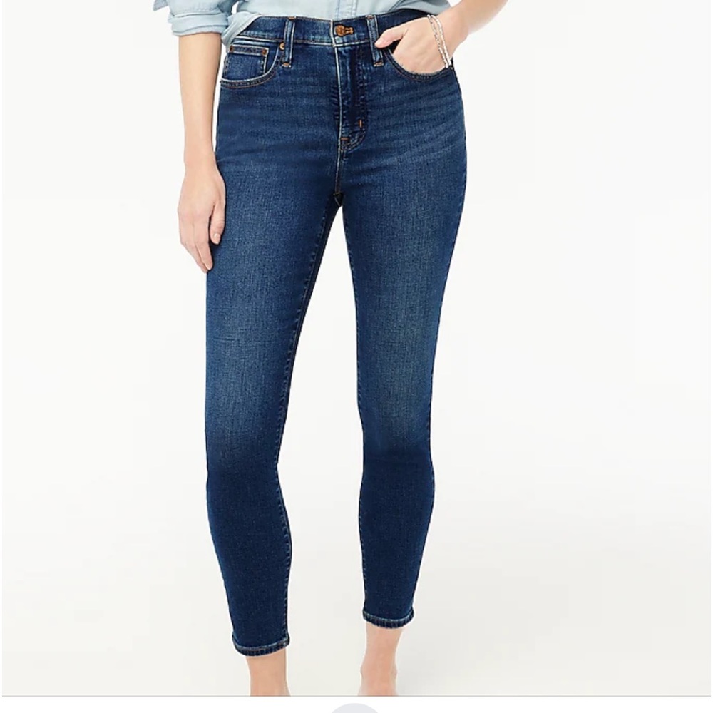 9" high rise toothpicks jean in signature stretch 30